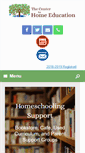 Mobile Screenshot of centerforhomeeducation.com